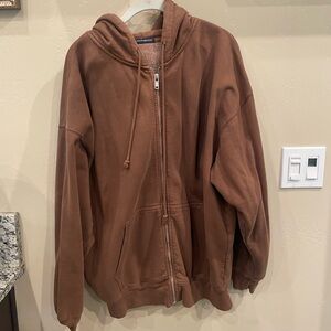 Brandy Melville Chocolate Brown Hoodie